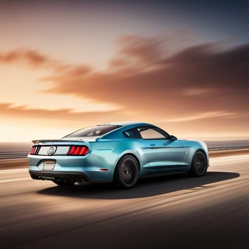 Mustang Muscle Car in Professional Photography
