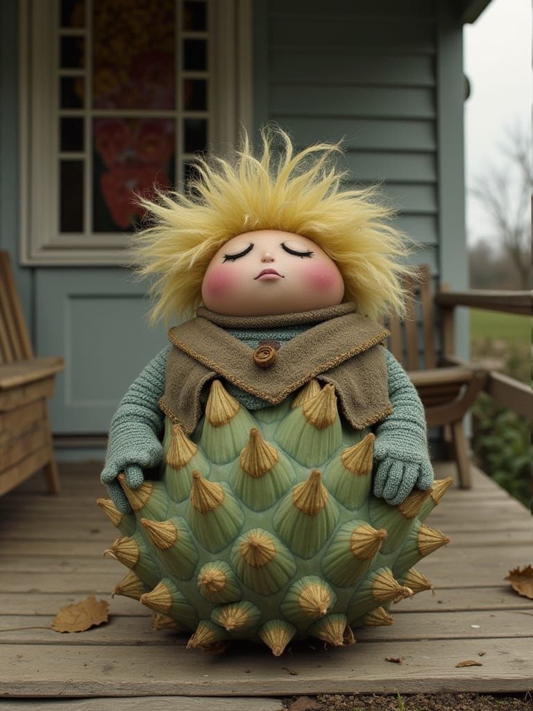 Fashion-Victim Artichoke Fell Asleep on Beulah's Porch With ...