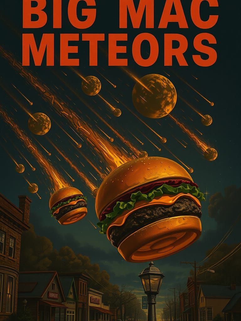 Fiery Big Mac Meteor Descends on Quaint American Town in Pho...