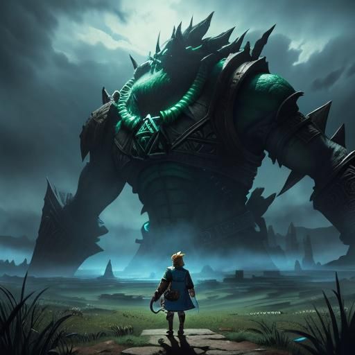 Link's Journey: Epic Showdown in Zelda's World