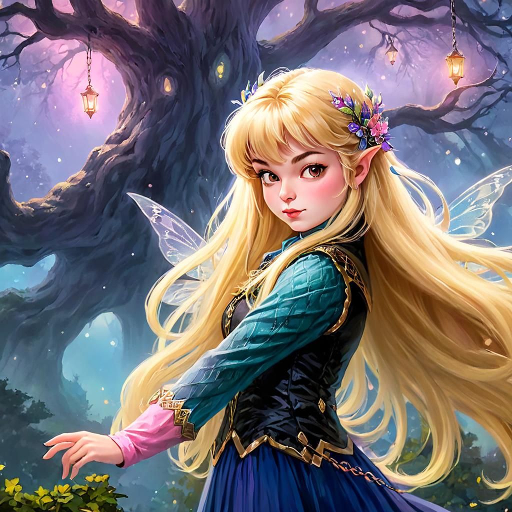 Rowena's anime character