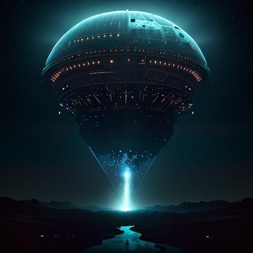 UFO Crash Scene at Nuclear Test Site