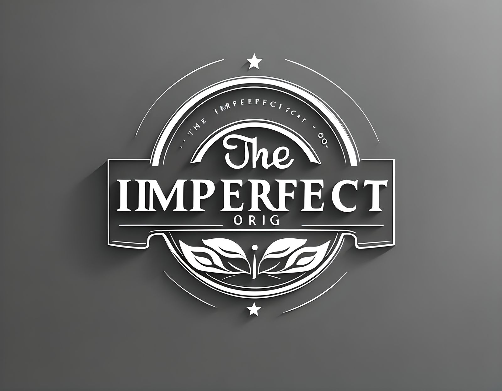 The Imperfect Org Logo: AI Interpretation