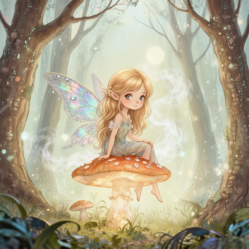 Enchanting Fairy Character Design