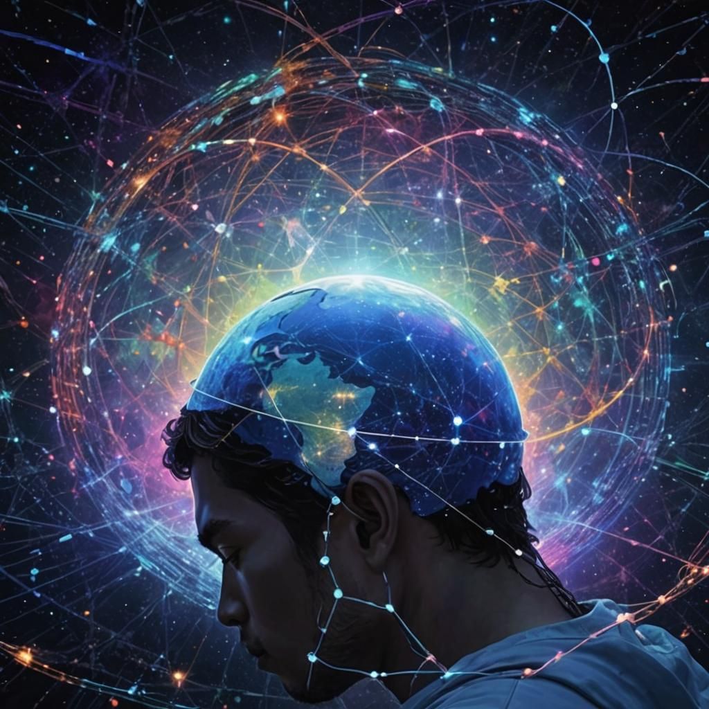Global Mind: Internet Connections in Cosmic Style
