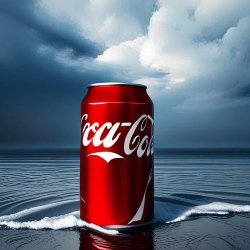 Coca-Cola Beach Party: Detailed Matte Painting