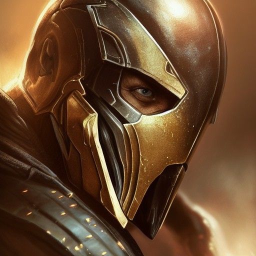 Joe Biden as Mortal Kombat Warrior