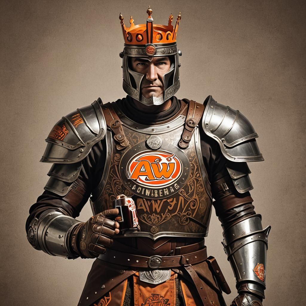 Ancient King Promotes A&W Root Beer