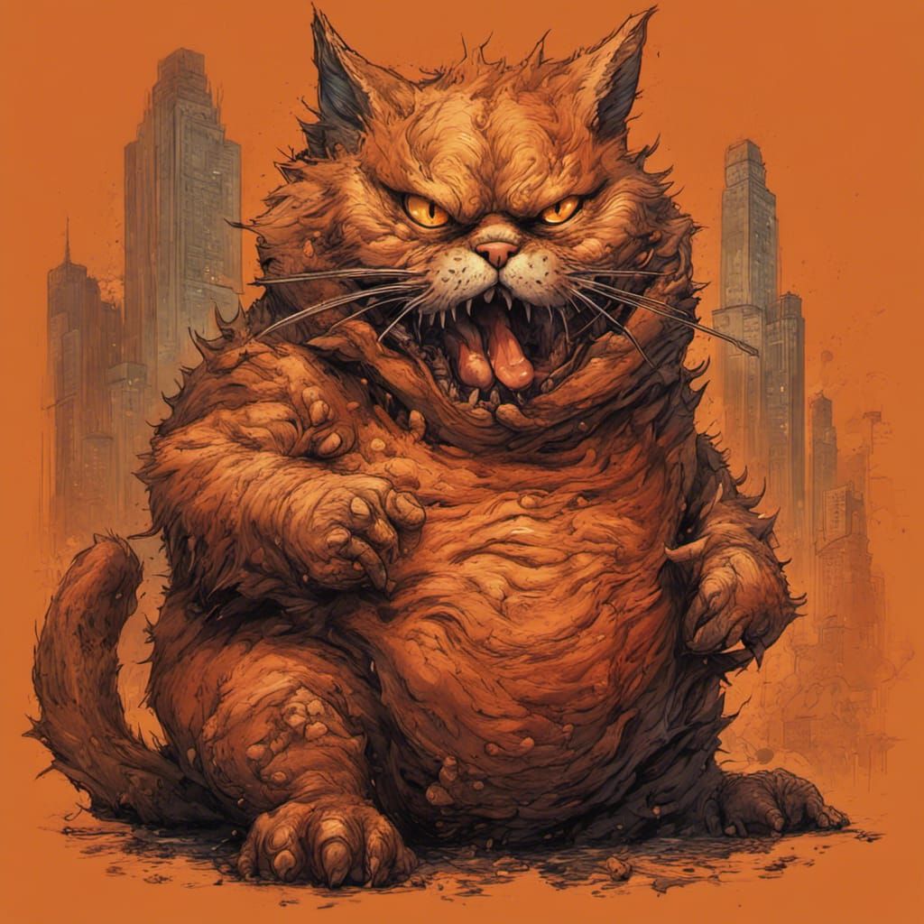 Kaiju Garfield