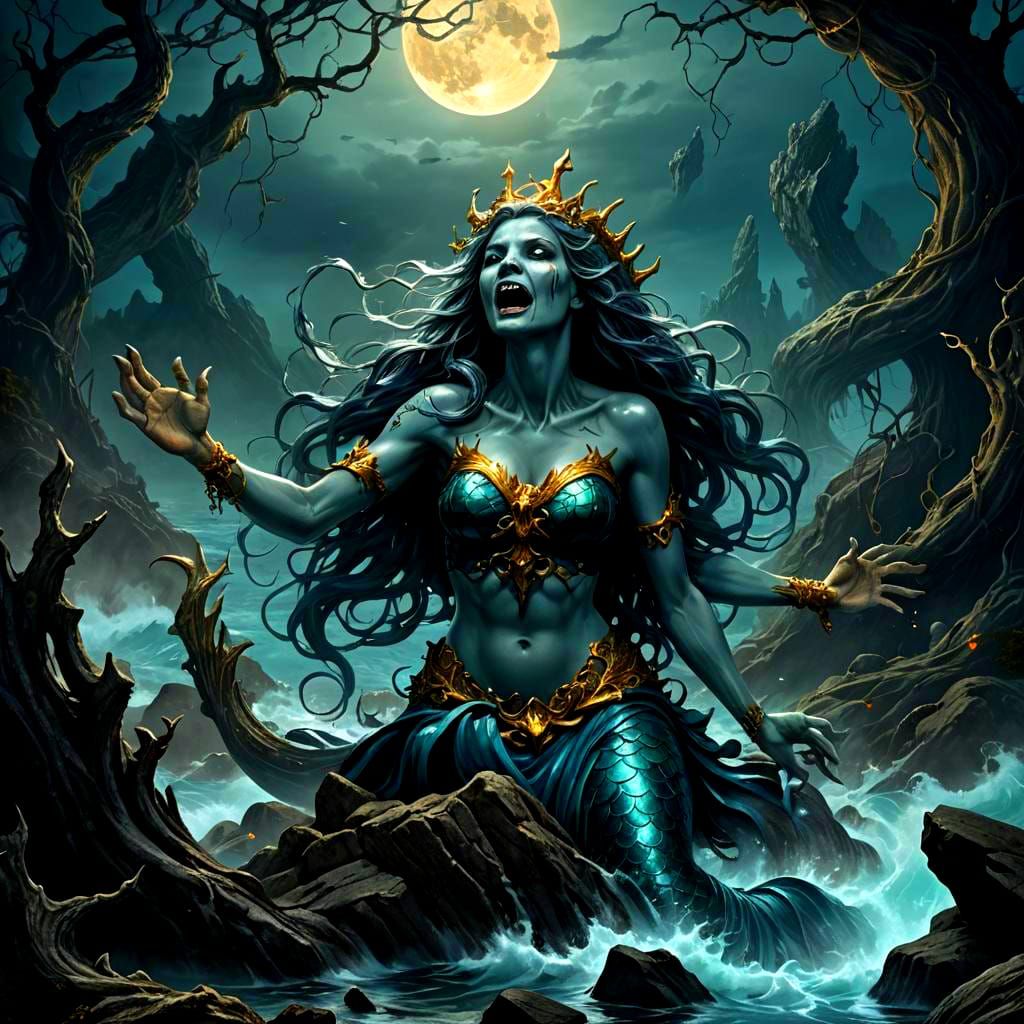 Evil Mermaid's Deadly Song