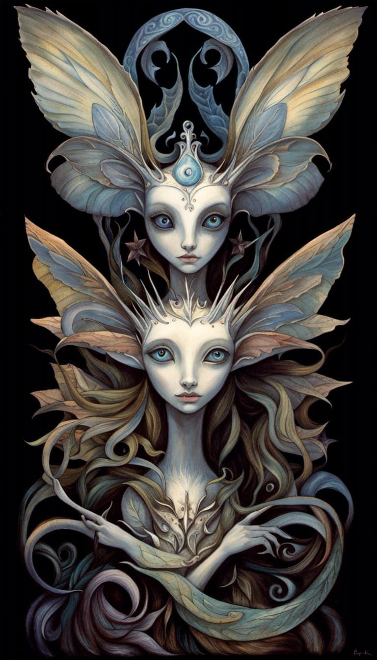 Shadow Protectors: Dark Fantasy Art