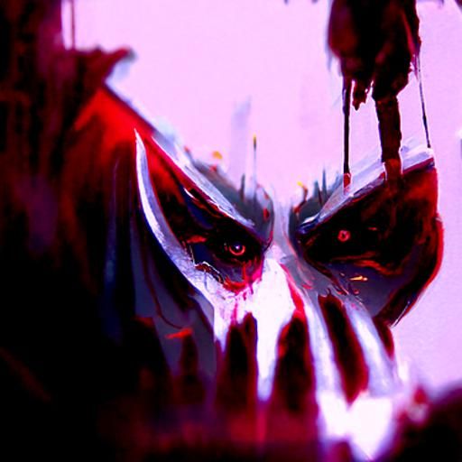 Sinister Figure Embodying Revenge: A Dark Artwork