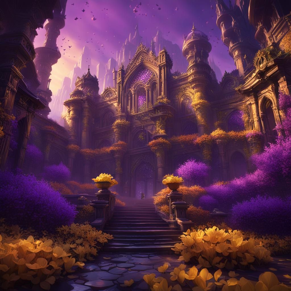 Dark Fantasy Realm Concept Art in Unreal Engine