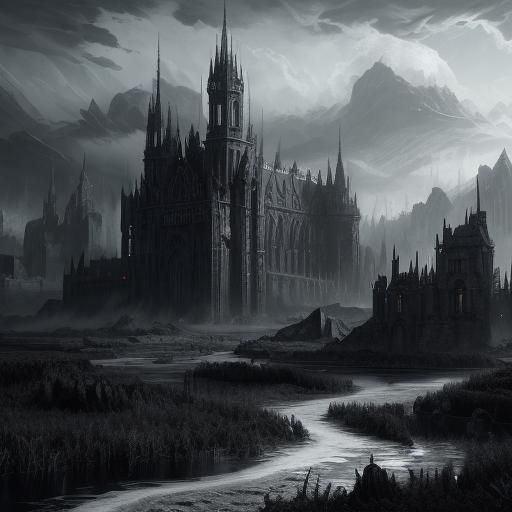 Leo Zodiac Sign in Black and White