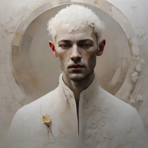 Young Man Portrait with Ambient Light and Pastel Tones