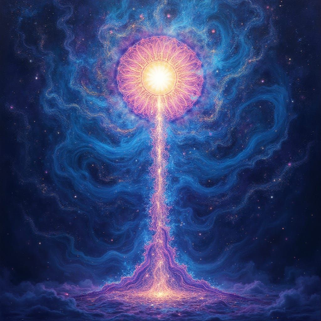 Ethereal Ascension in Iridescent Hues: Higher Consciousness ...