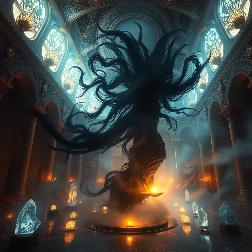 Ethereal Entity Invades Crystal Sanctuary