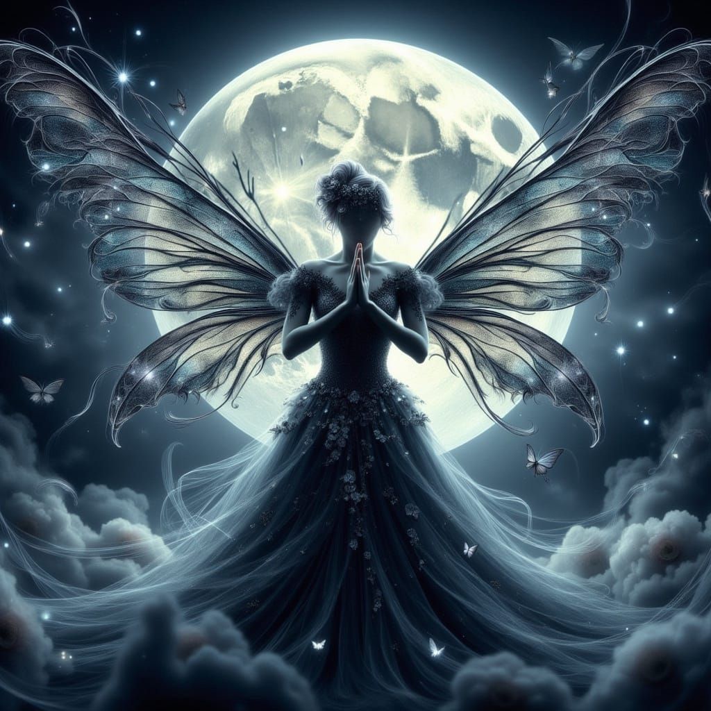 Ethereal Fairy in Dreamlike Nightmare