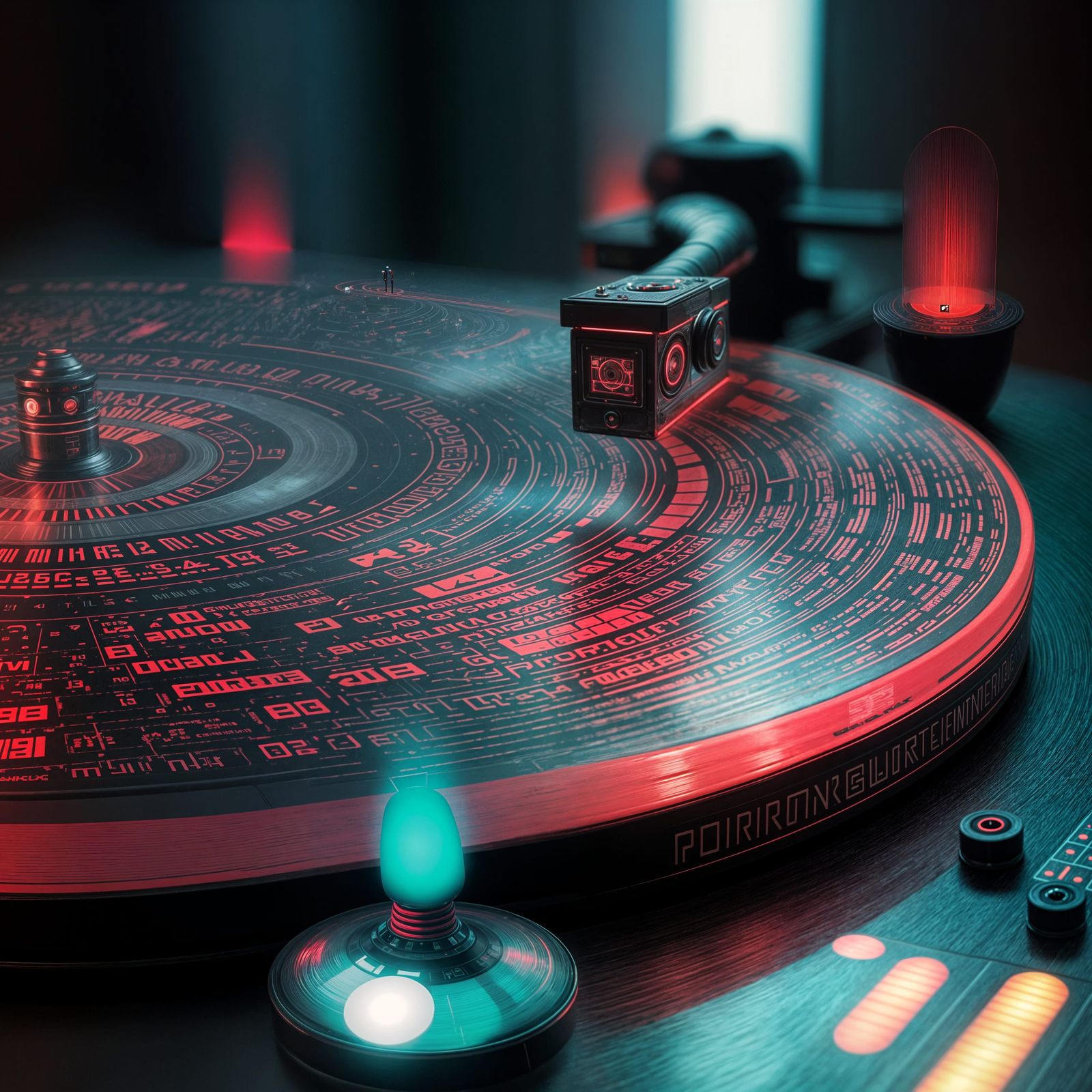 Pulsating Red Vinyl: Kraftwerk's "The Model" Remixed