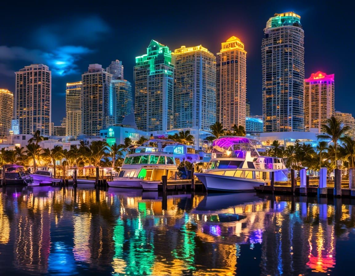 Waterfront Cityscape