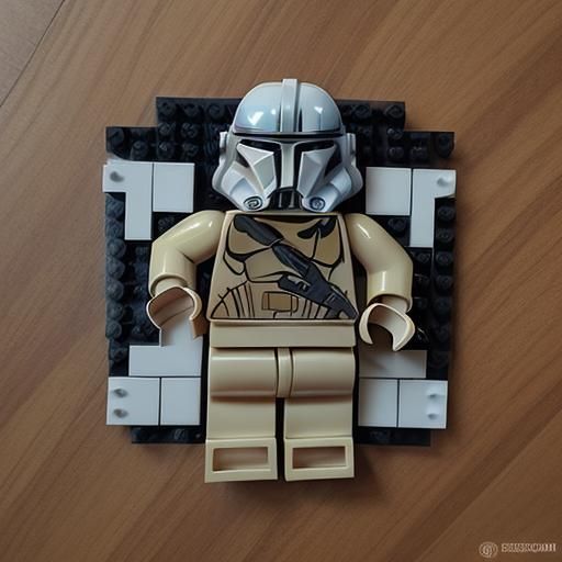 LEGO Mandalorian from Star Wars