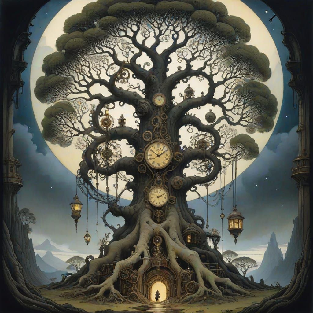 A Steampunk Tree of Wonder