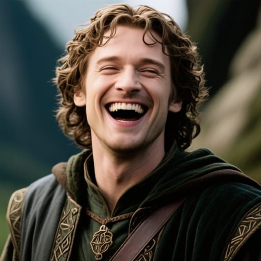 King Arthur Pendragon Laughing