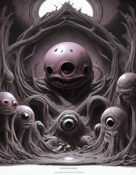 Dark Chocolate Whimsy Alien Horror in Sinister Fantasy