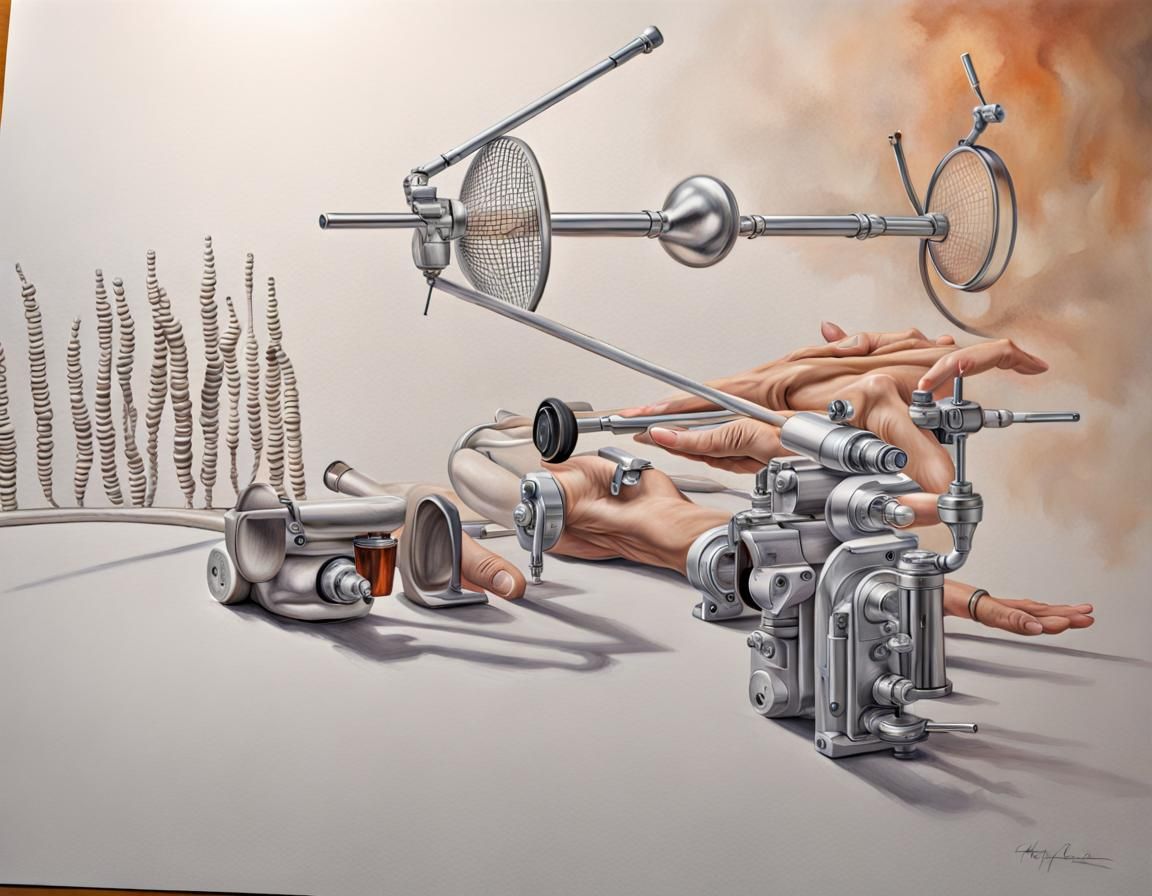 Hyperrealistic Scene with Incredible Detail