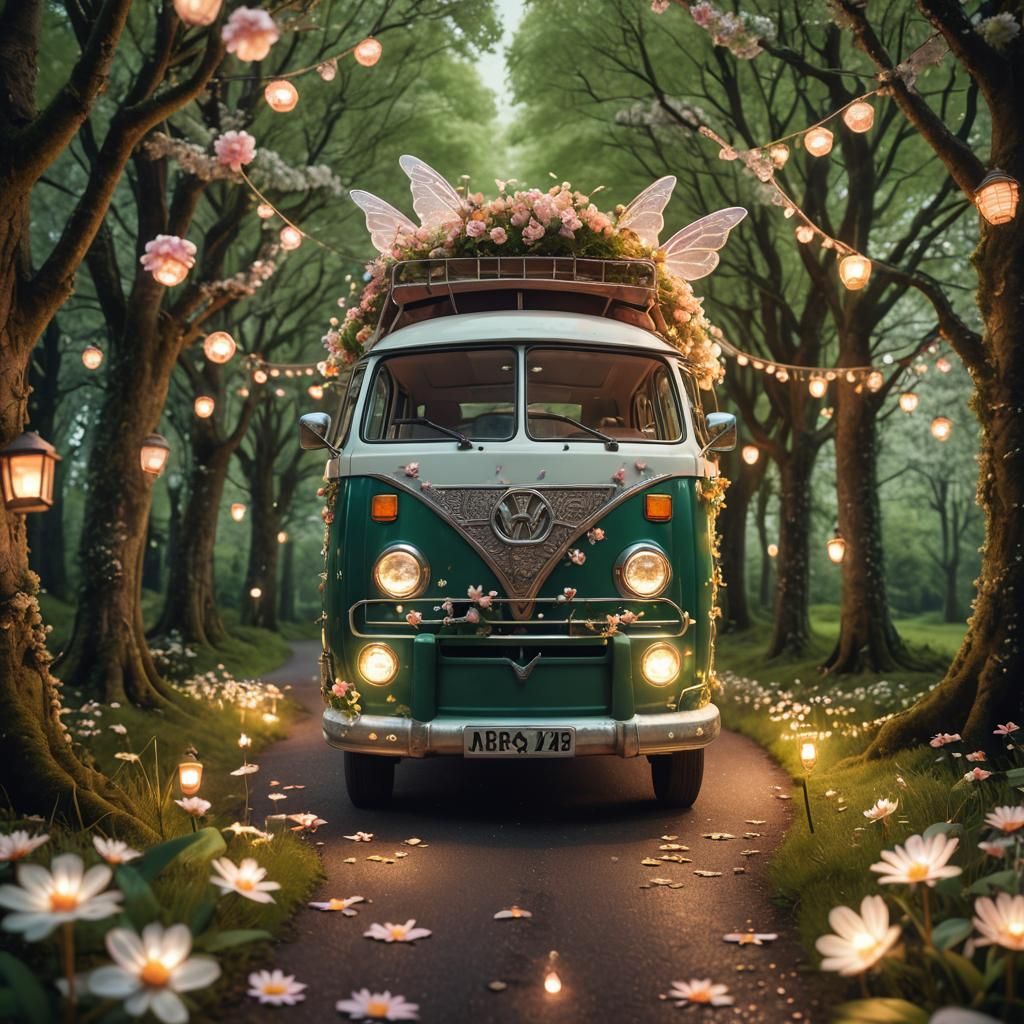 Fantastical Campervan Adventure with Fairy, in McKinnon Styl...