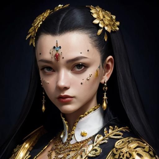 Surreal Botanical Masterpiece in Hyperrealistic Style