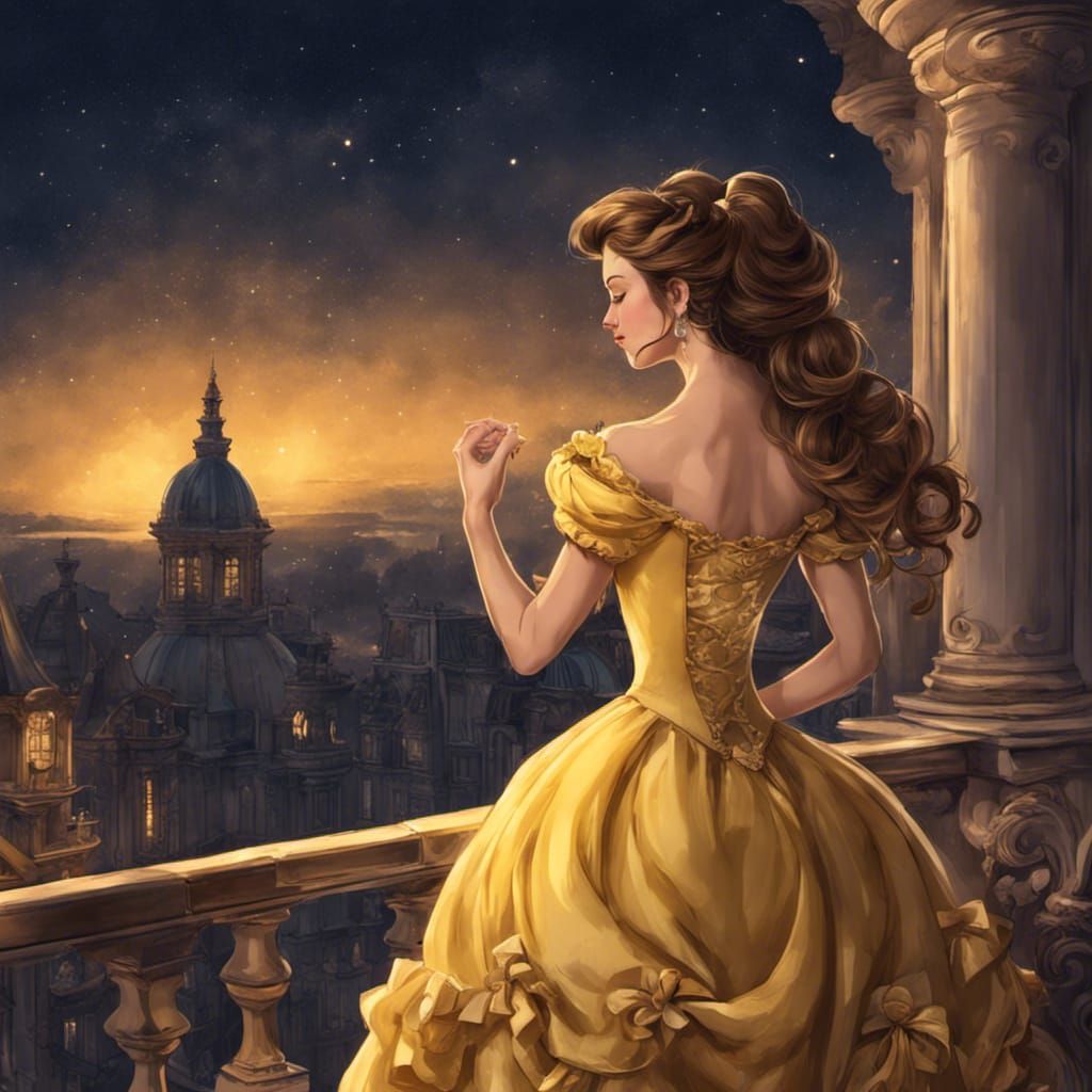 Belle and The Beast: Rococo Balcony Scene