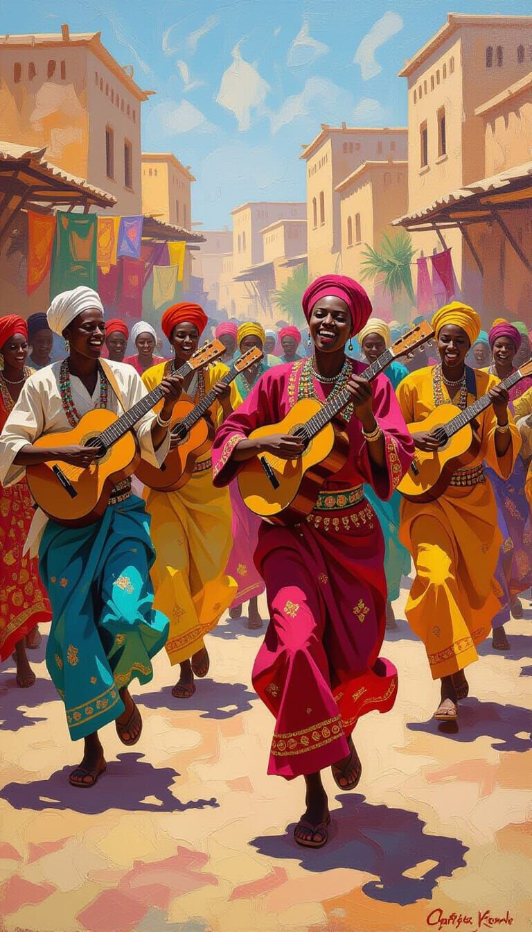 Afar Cultural Music and Dancing Celebration