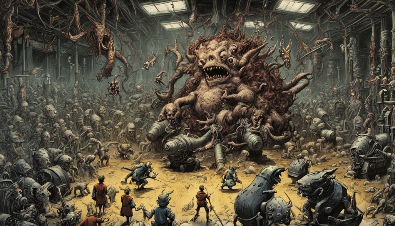 Lord of the Swine People's Throne Room Rampage