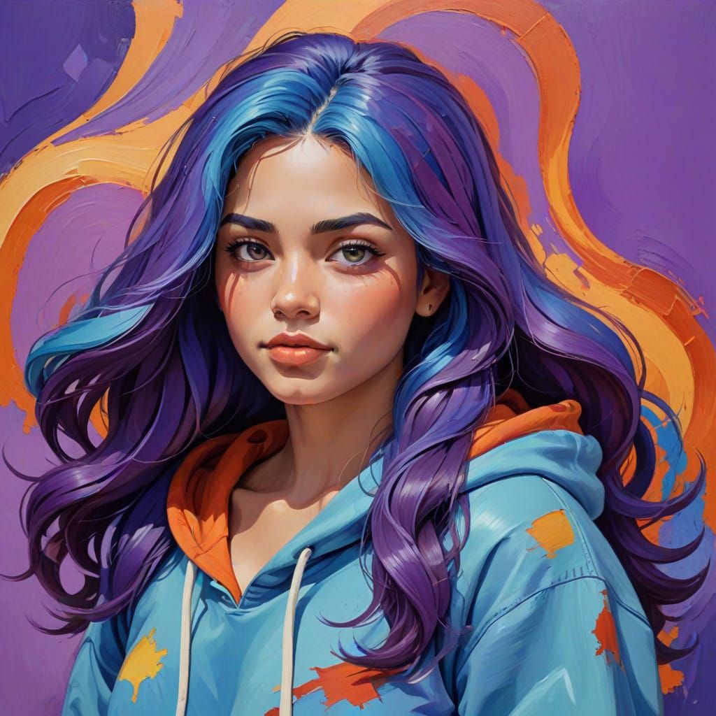 A Lush Beauty in Vibrant Color