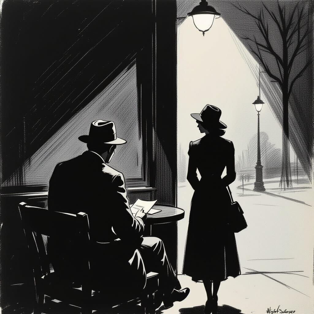 Noir detective story.