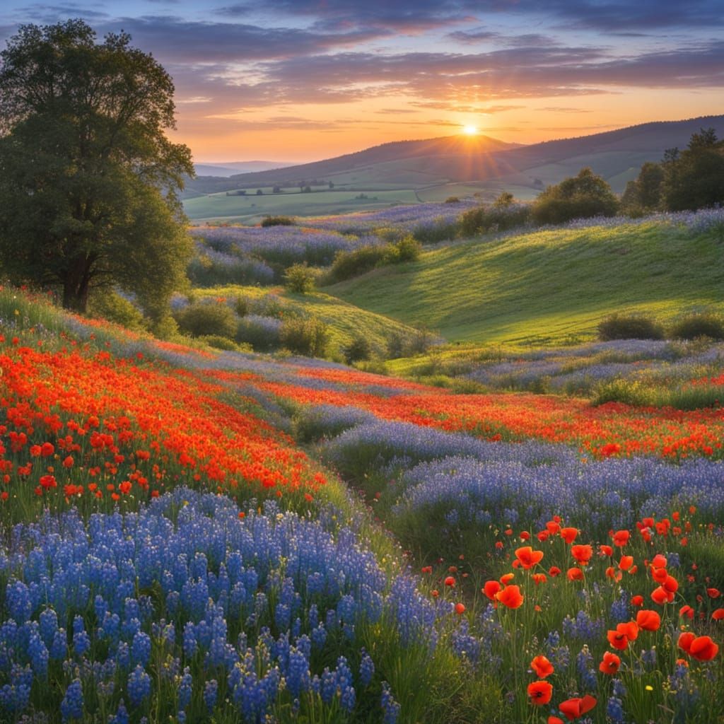 Wildflower Tapestry.