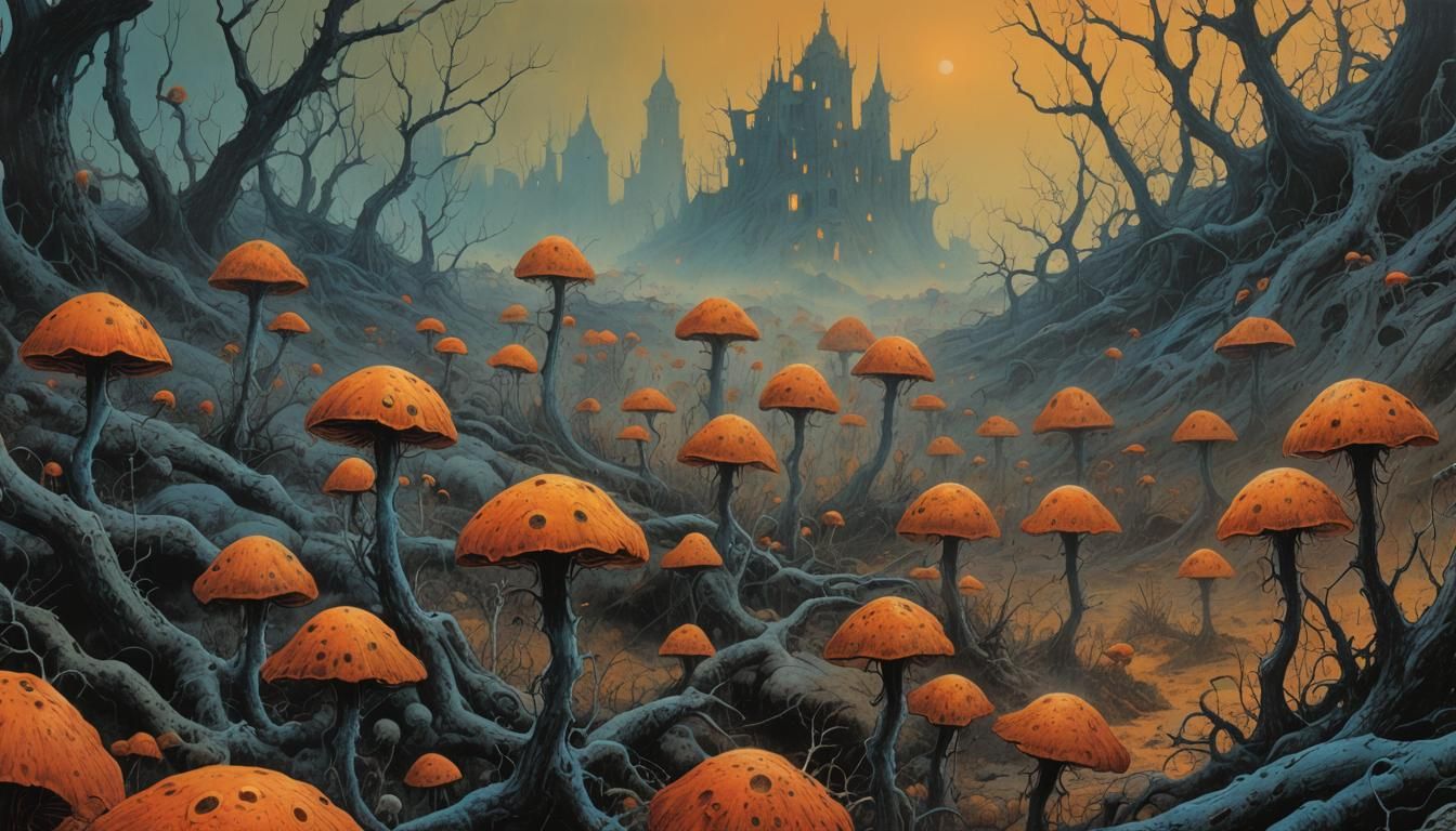 Ominous Clones in a Polish Comic Book Style