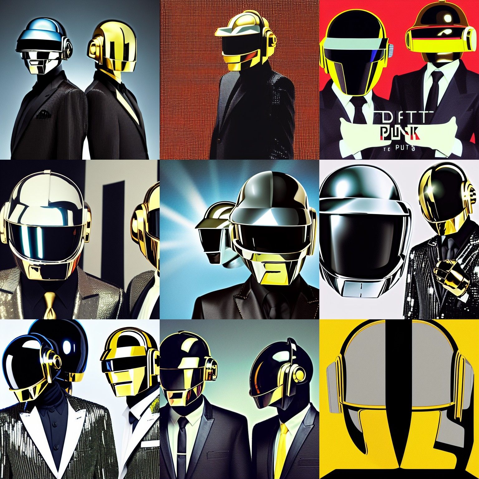 Daft Punk: Minimalist Electronic Music Icon