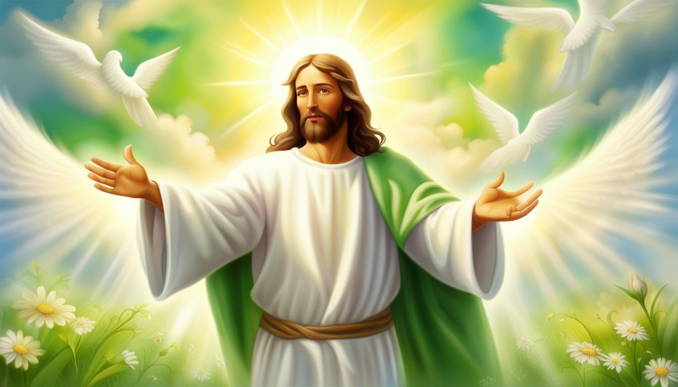 Jesus Welcomes You to Holy Paradise