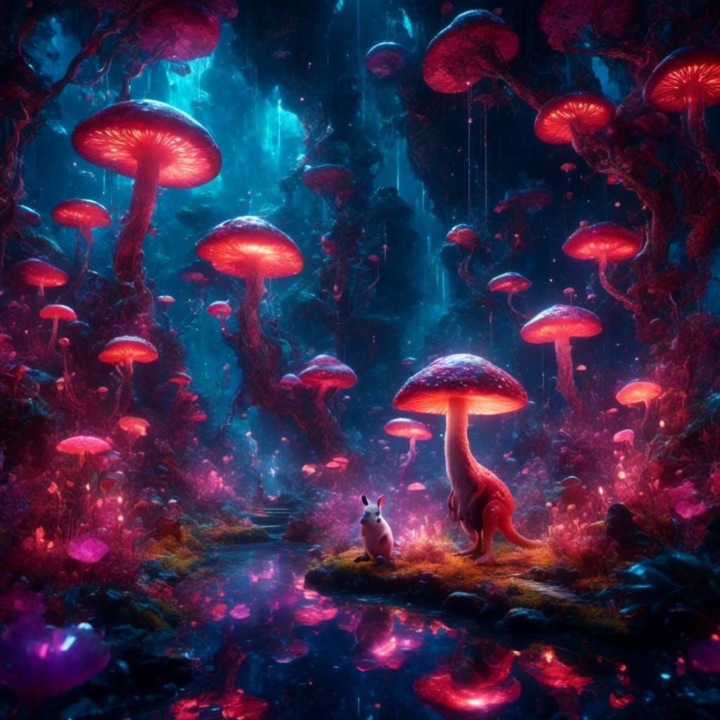 Mushroom World Under Attack by Martian Kangaroos