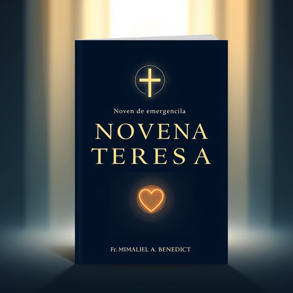 Sacred Book Cover Design: Mother Teresa's Urgent Novena