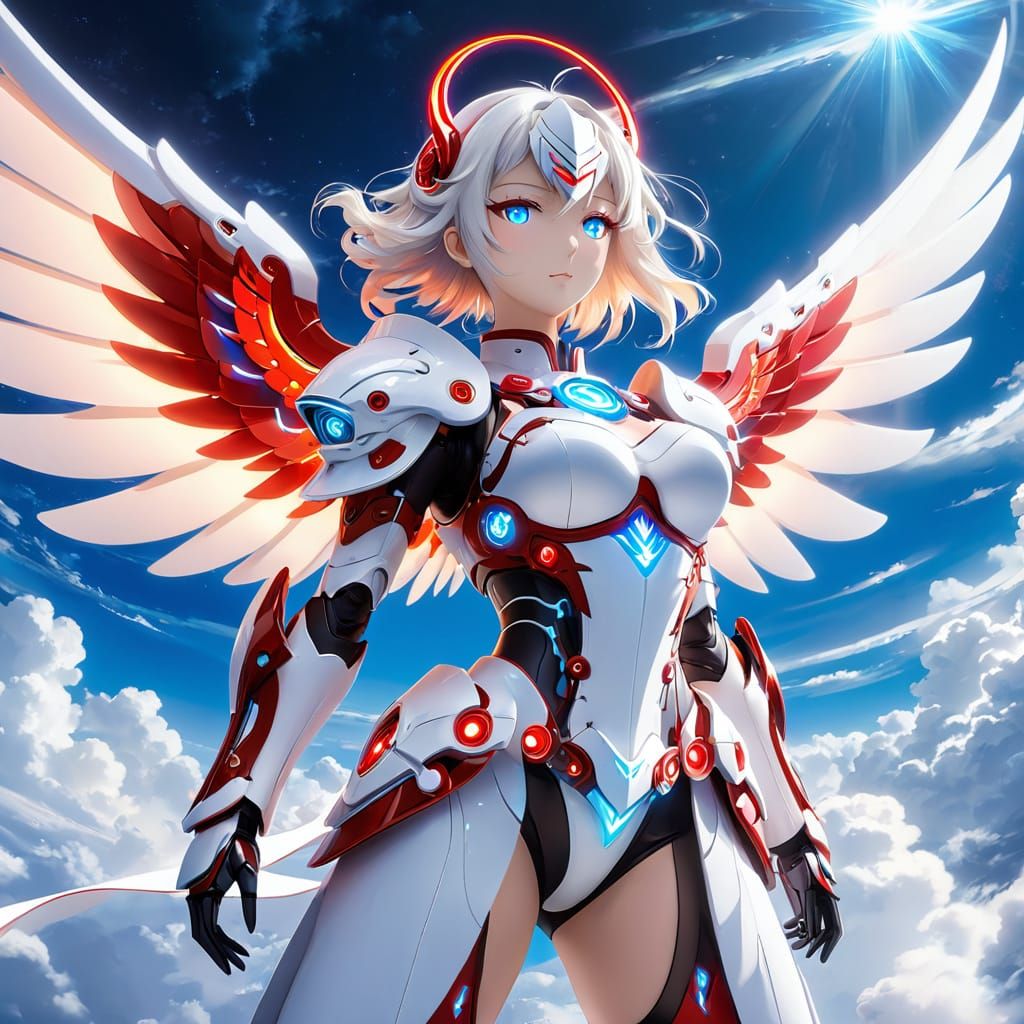 Fit Anime Waifu in High-Tech Ceramic Armor