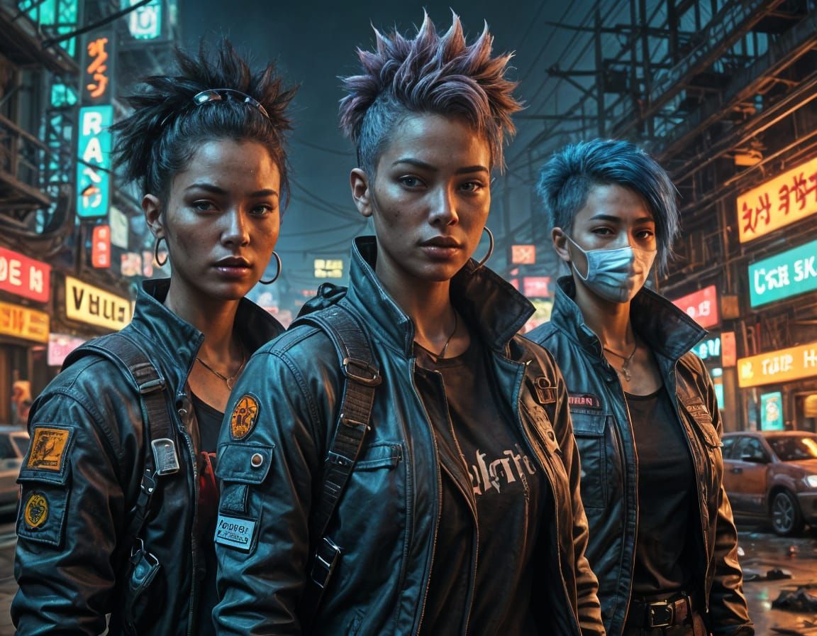 Empowered Allies in Cyberpunk Uprising