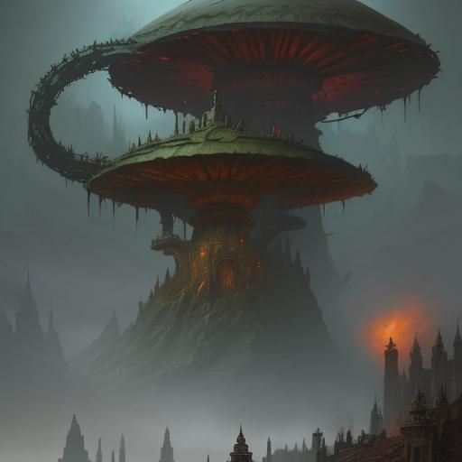 Morrowind: Concept Telvanni Stronghold (V2)