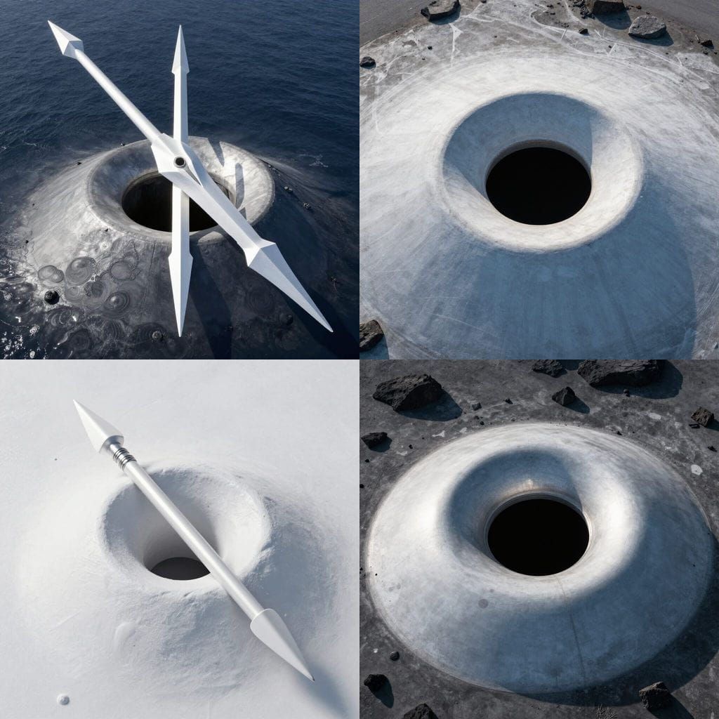 Whitehole Spear: Cosmic Phenomenon