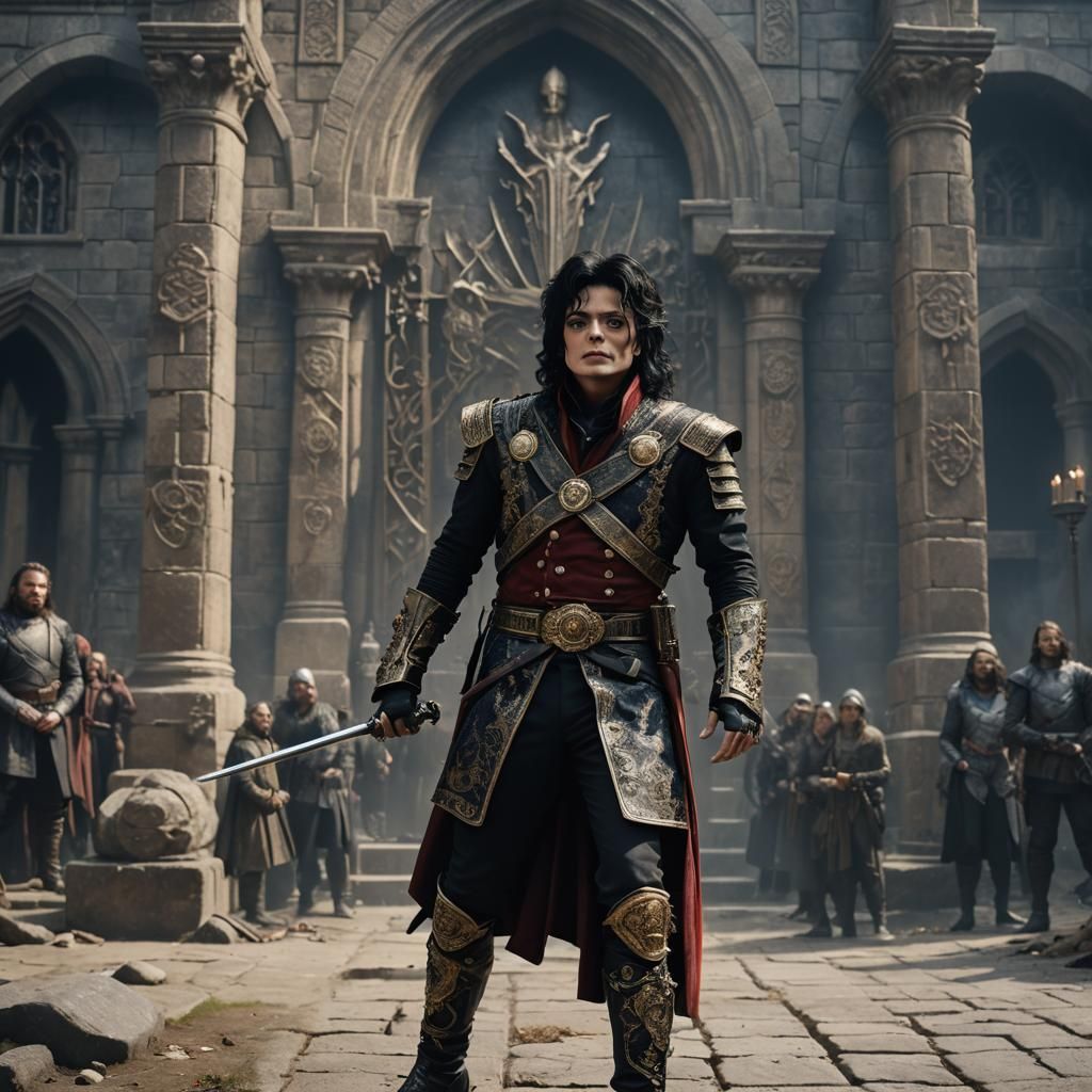 Michael Jackson in Game of Thrones: Fantasy Concept Art