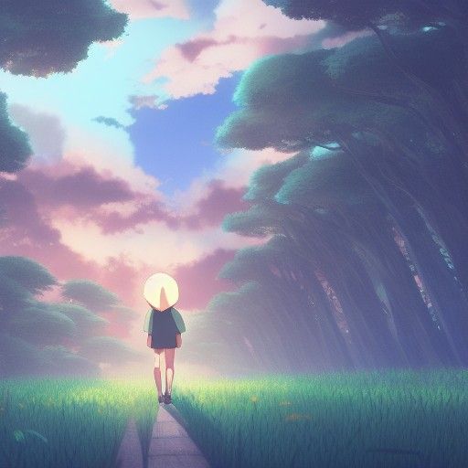 Friday Night Funkin' in Studio Ghibli Style