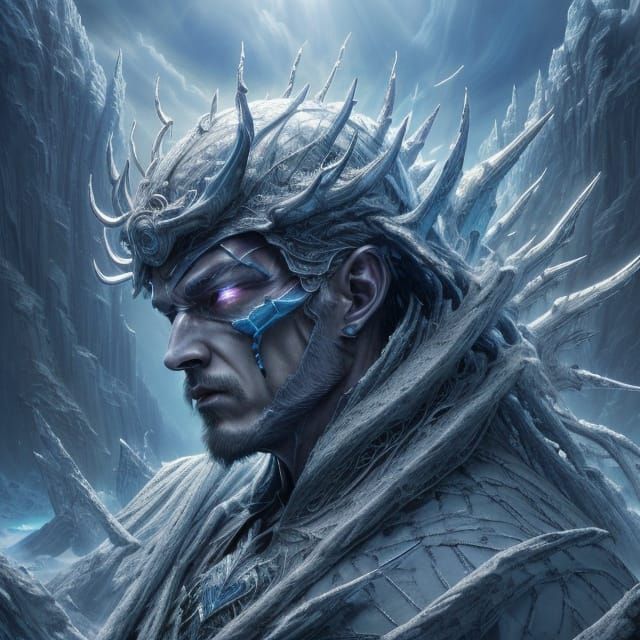 Cosmic Demon Lord Above Epic Battle