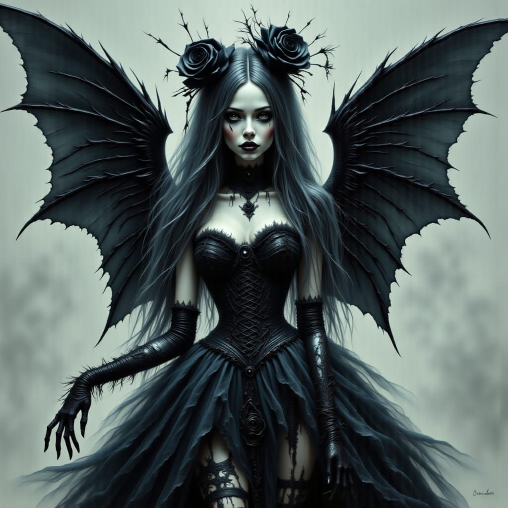 dark gothic witch